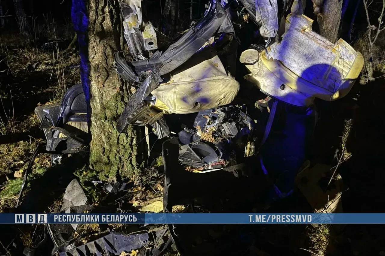 Трое подростков погибли в ДТП в Лельчицком районе